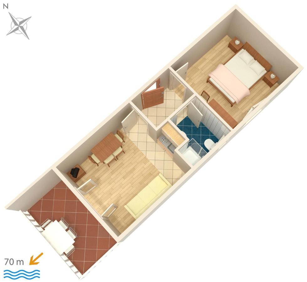 Apartments And Rooms By The Sea Cove Soline, Dugi Otok - 448 Veli Rat Eksteriør bilde